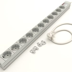 <div style="font-size:110%;font-weight: bold;color:rgb(127,0,0);">3.300.011.1</div>  DI-STRIP Compact hálózati elosztó 11db aljzattal