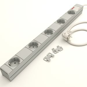 <div style="font-size:110%;font-weight: bold;color:rgb(127,0,0);">3.300.055.1</div>  DI-STRIP Classic hálózati elosztó 5db aljzattal