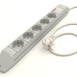 <div style="font-size:110%;font-weight: bold;color:rgb(127,0,0);">3.300.105.1</div>  DI-STRIP Compact hálózati elosztó 5db aljzattal