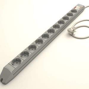 <div style="font-size:110%;font-weight: bold;color:rgb(127,0,0);">3.300.111.1</div>  DI-STRIP Compact hálózati elosztó 11db aljzattal